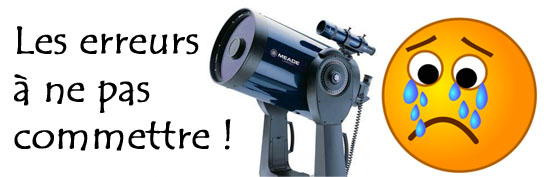 logo télescope erreurs